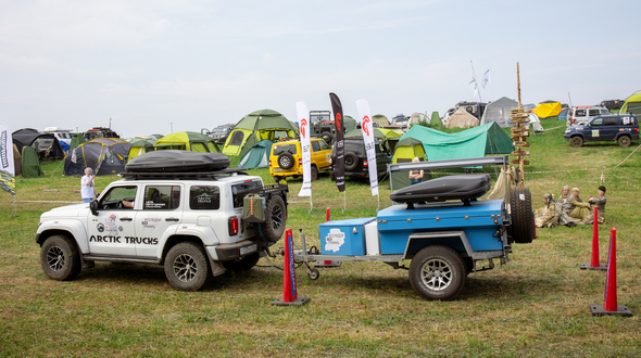 Arctic Trucks на фестивале Кочующий красный слон